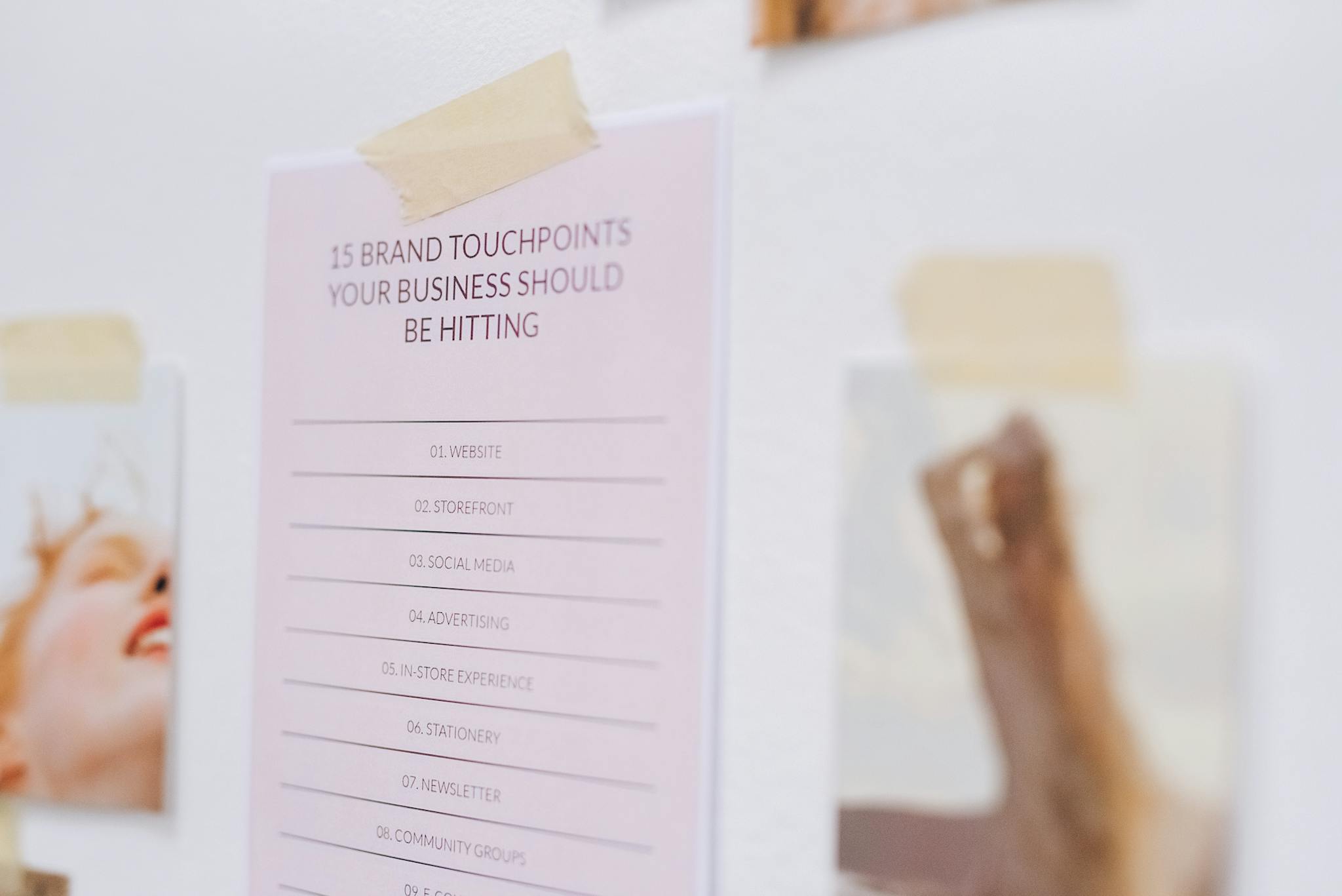 A List on a Wall